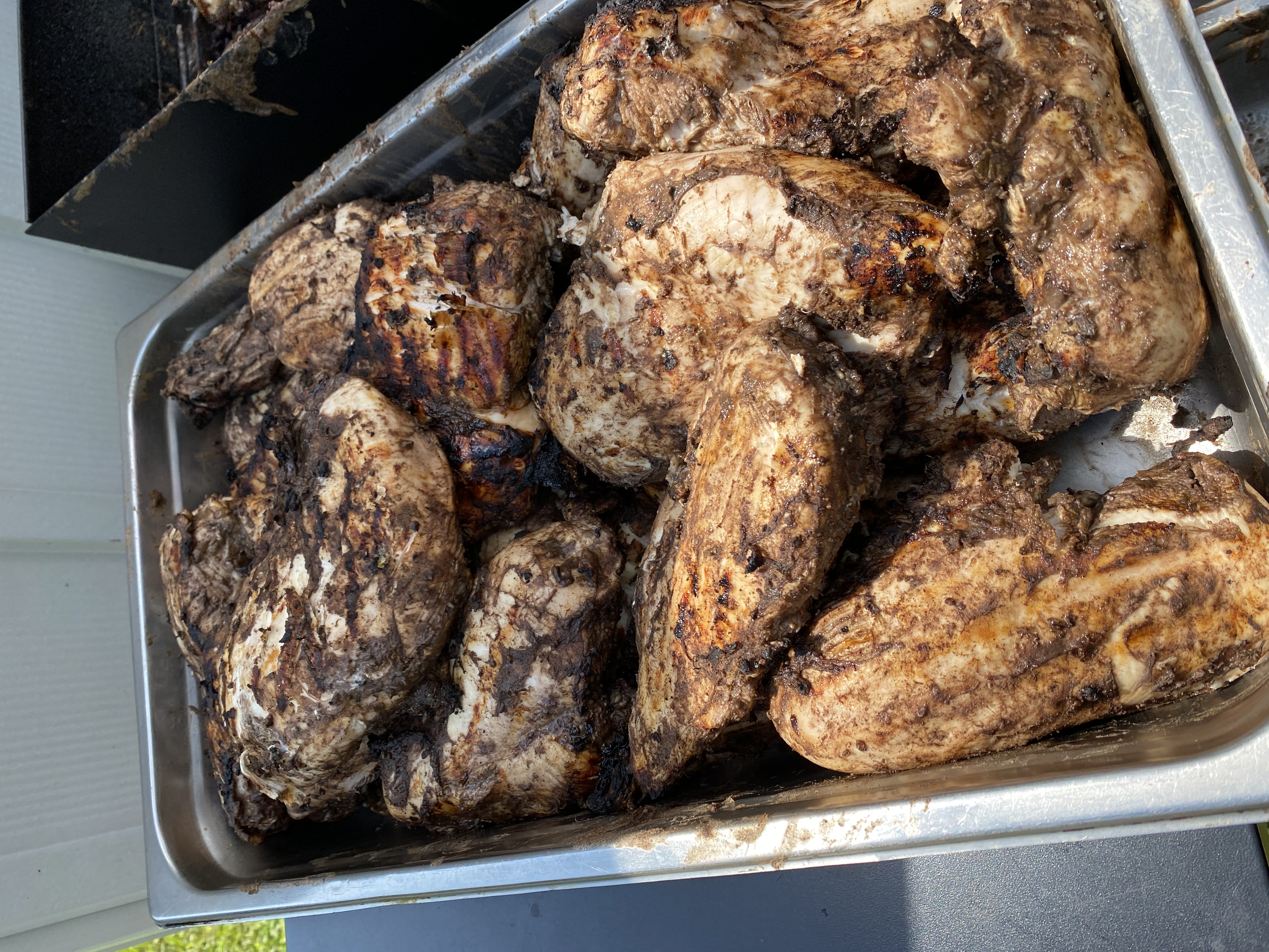 Fresh jerk chicken