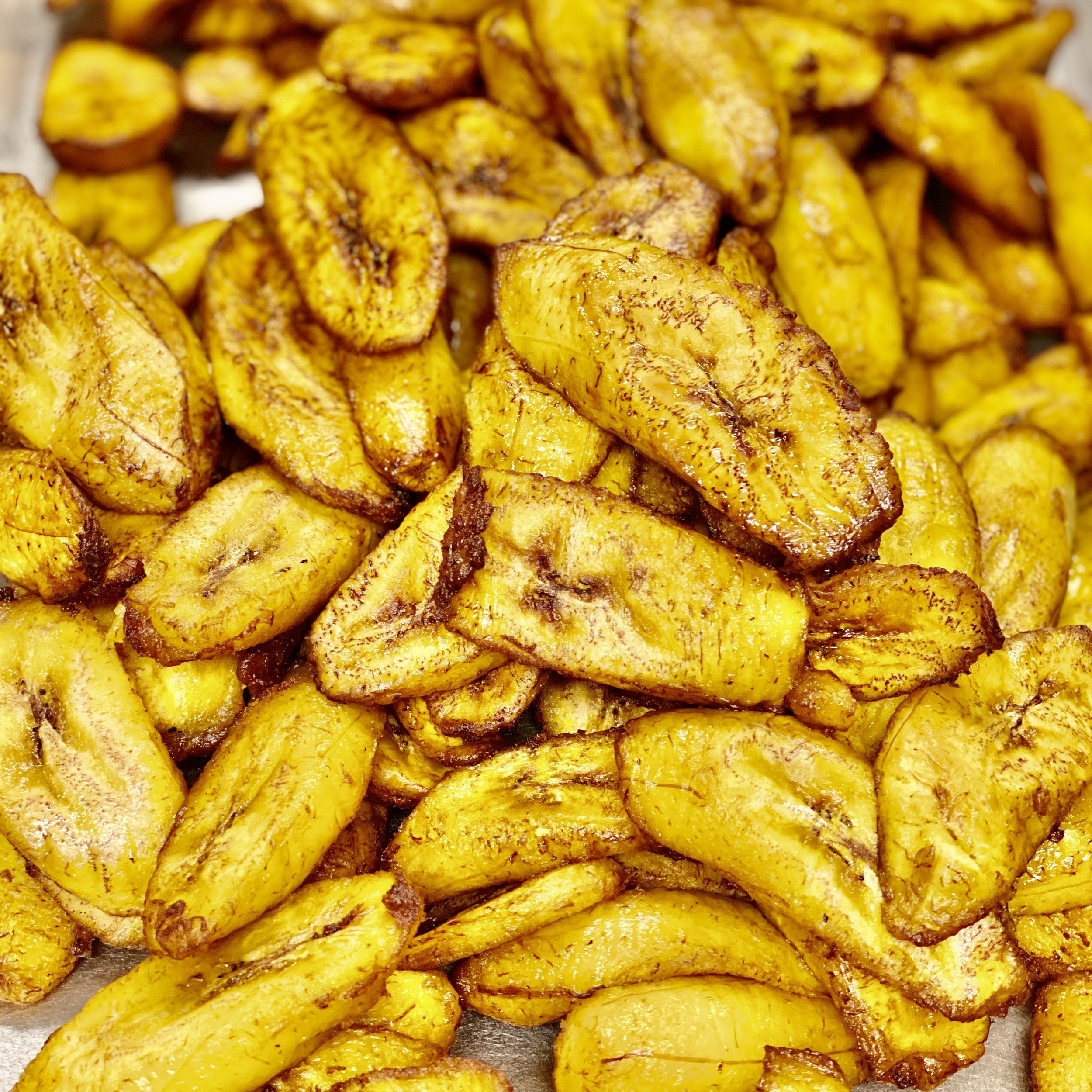 Sweet fried plantains